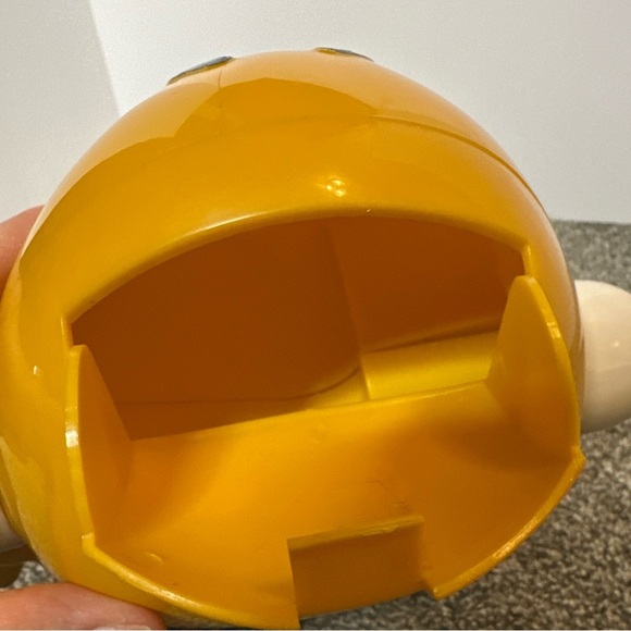 VINTAGE 1991 YELLOW PEANUT M&M CANDY DISPENSER 10" TALL MARS INC, Display Only - Picture 8 of 8